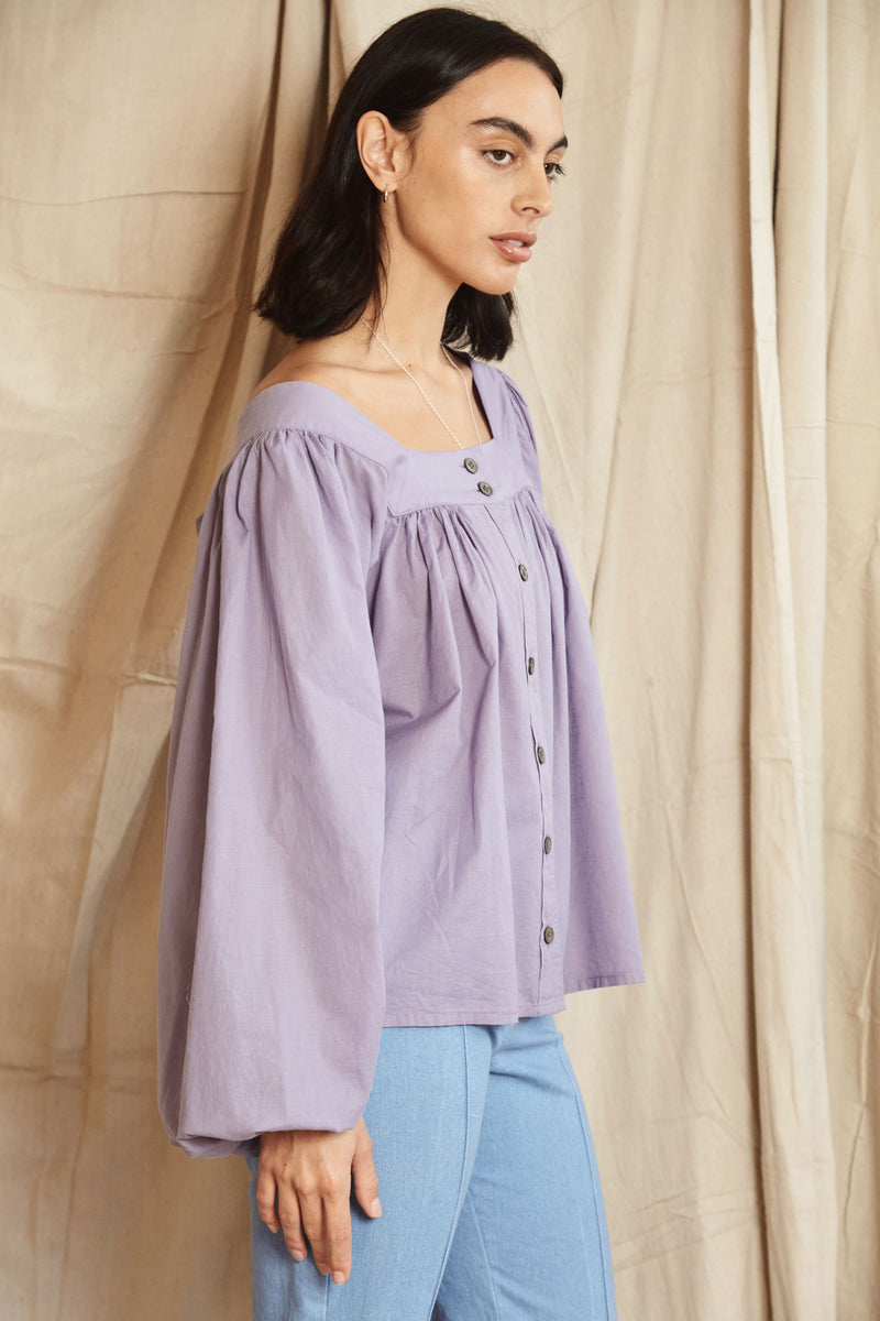 Måhsa Bon Ruffle Shirt - Black