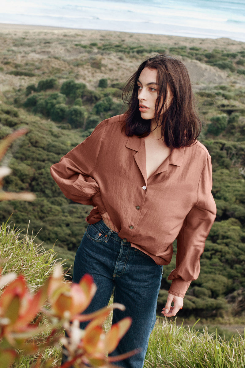MAHSA NZ designer cotton shirt